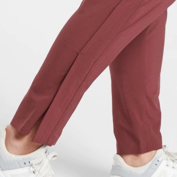 Athleta Uptown Ankle Pants size 2P Cognac Brown - Picture 5 of 6